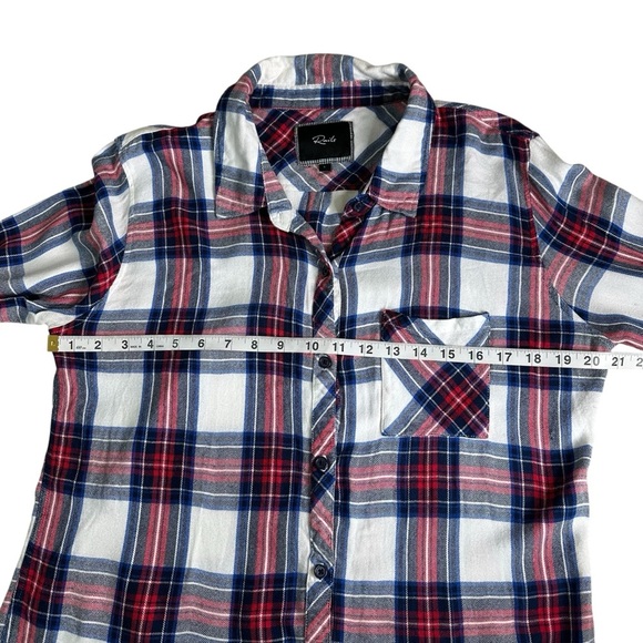 Rails Women’s Flannel Button Down Shirt. Size Large - Picture 3 of 6